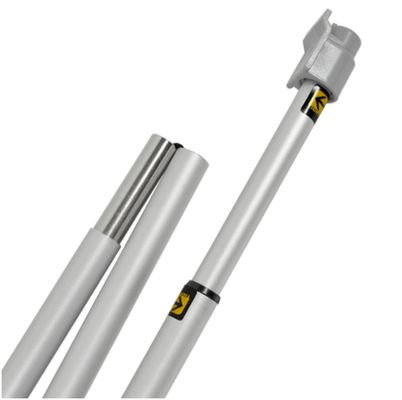 ROLL-UP Deluxe Fly 60, 60x200/220cm, silber-matt / chrom